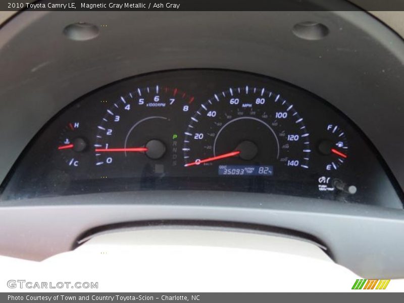 Magnetic Gray Metallic / Ash Gray 2010 Toyota Camry LE