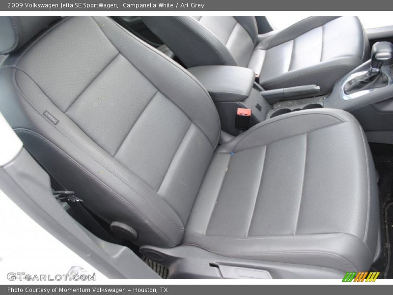 Campanella White / Art Grey 2009 Volkswagen Jetta SE SportWagen