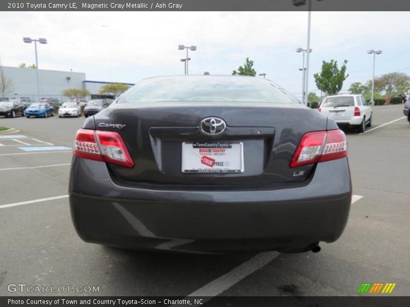 Magnetic Gray Metallic / Ash Gray 2010 Toyota Camry LE