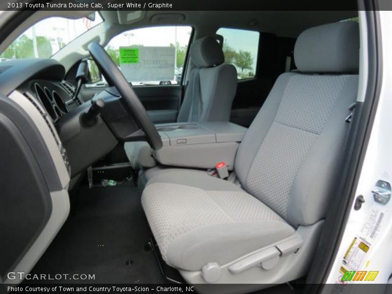 Super White / Graphite 2013 Toyota Tundra Double Cab