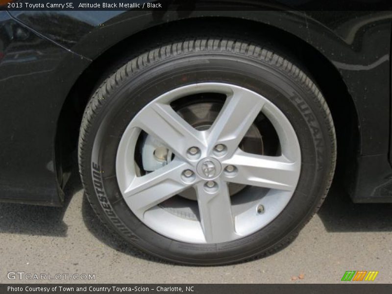 Attitude Black Metallic / Black 2013 Toyota Camry SE