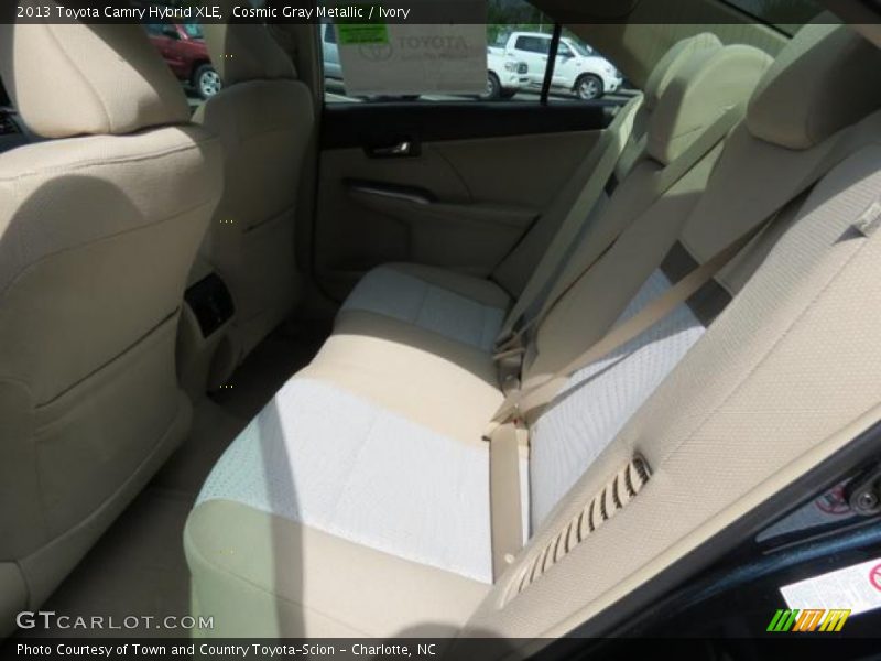 Cosmic Gray Metallic / Ivory 2013 Toyota Camry Hybrid XLE