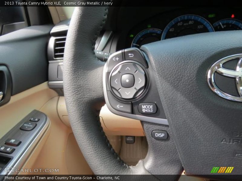 Cosmic Gray Metallic / Ivory 2013 Toyota Camry Hybrid XLE