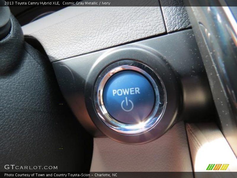 Cosmic Gray Metallic / Ivory 2013 Toyota Camry Hybrid XLE