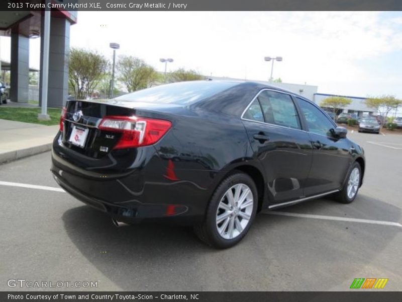 Cosmic Gray Metallic / Ivory 2013 Toyota Camry Hybrid XLE