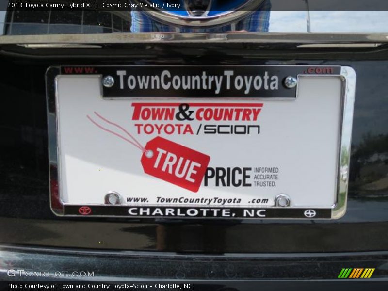 Cosmic Gray Metallic / Ivory 2013 Toyota Camry Hybrid XLE