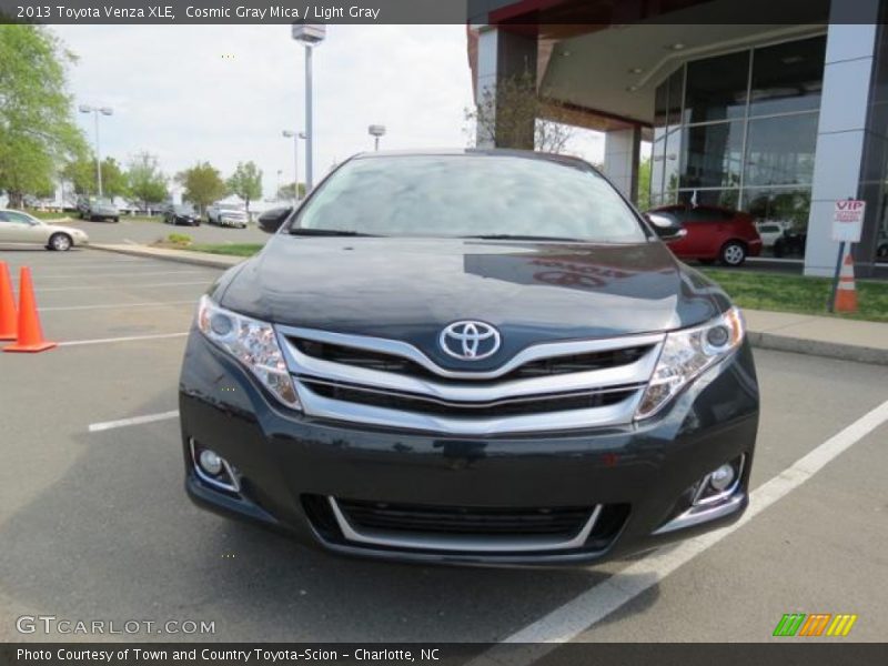 Cosmic Gray Mica / Light Gray 2013 Toyota Venza XLE