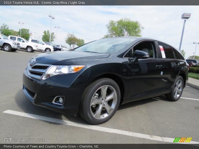 Cosmic Gray Mica / Light Gray 2013 Toyota Venza XLE