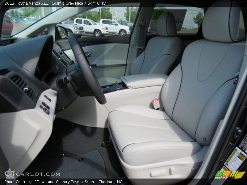 Cosmic Gray Mica / Light Gray 2013 Toyota Venza XLE