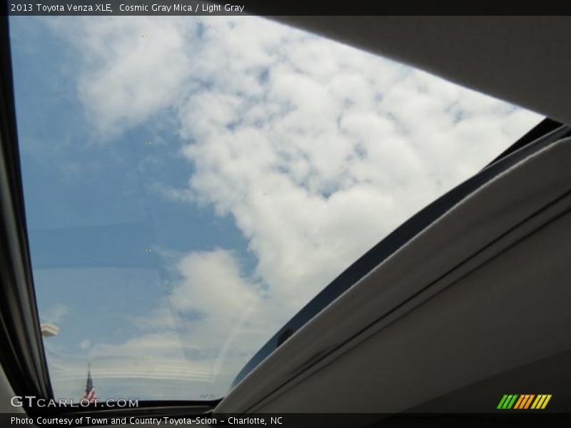 Cosmic Gray Mica / Light Gray 2013 Toyota Venza XLE