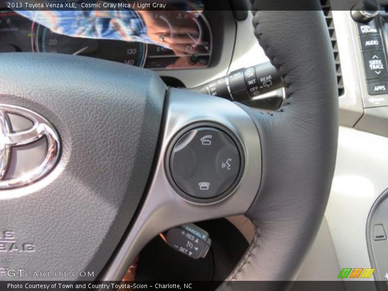 Cosmic Gray Mica / Light Gray 2013 Toyota Venza XLE