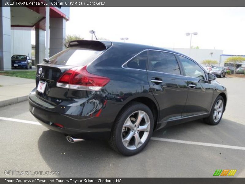 Cosmic Gray Mica / Light Gray 2013 Toyota Venza XLE