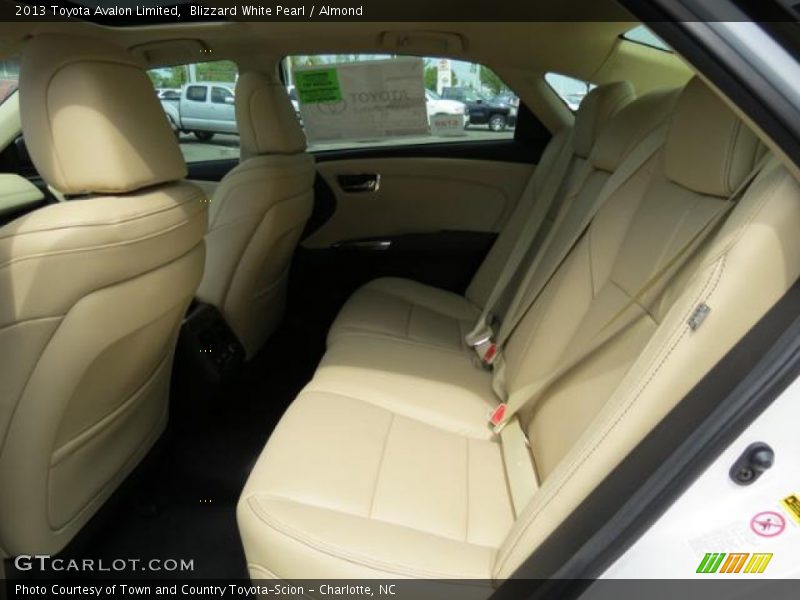 Blizzard White Pearl / Almond 2013 Toyota Avalon Limited