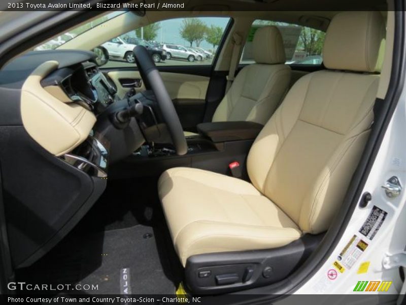 Blizzard White Pearl / Almond 2013 Toyota Avalon Limited