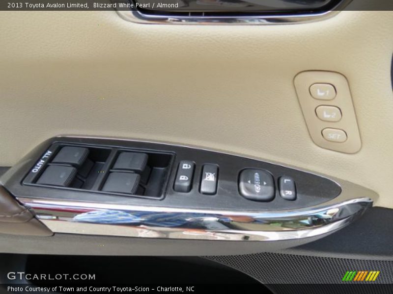 Blizzard White Pearl / Almond 2013 Toyota Avalon Limited