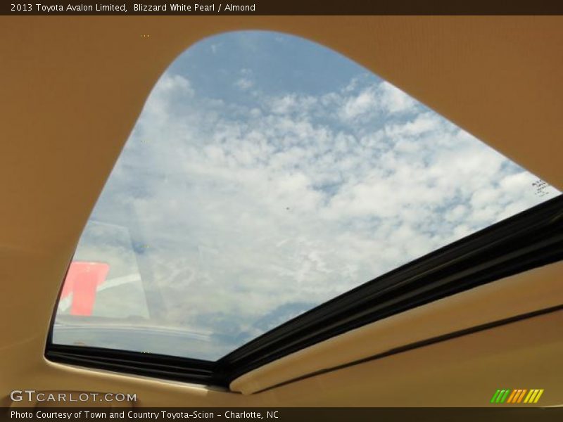 Blizzard White Pearl / Almond 2013 Toyota Avalon Limited