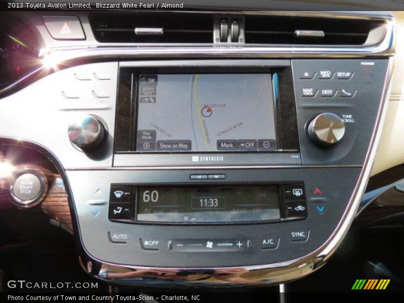 Blizzard White Pearl / Almond 2013 Toyota Avalon Limited