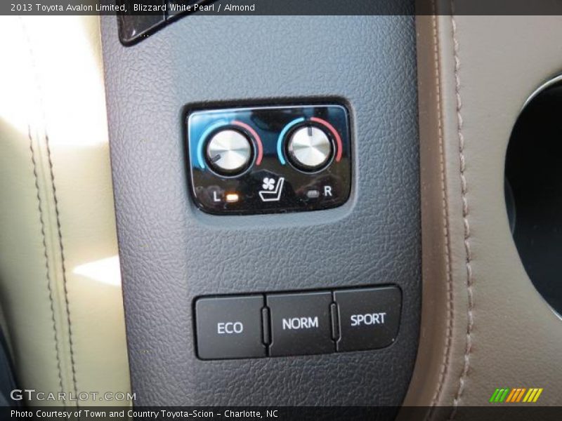 Blizzard White Pearl / Almond 2013 Toyota Avalon Limited