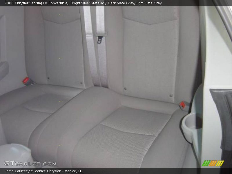 Bright Silver Metallic / Dark Slate Gray/Light Slate Gray 2008 Chrysler Sebring LX Convertible