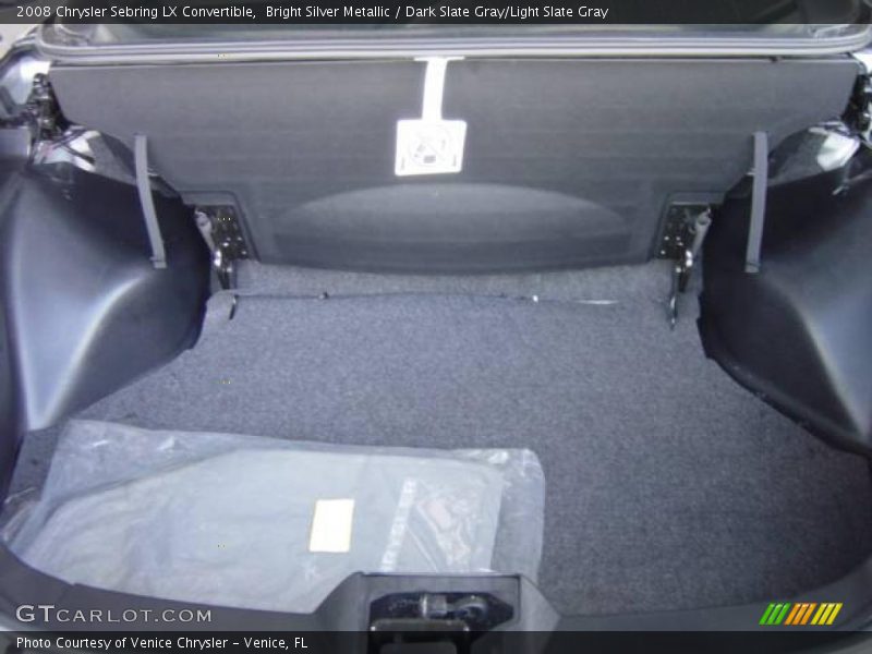Bright Silver Metallic / Dark Slate Gray/Light Slate Gray 2008 Chrysler Sebring LX Convertible
