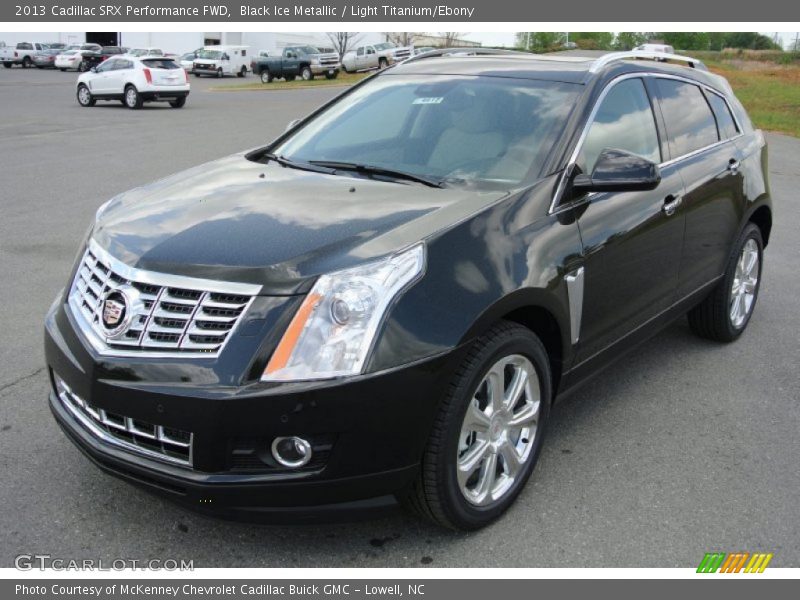 Black Ice Metallic / Light Titanium/Ebony 2013 Cadillac SRX Performance FWD