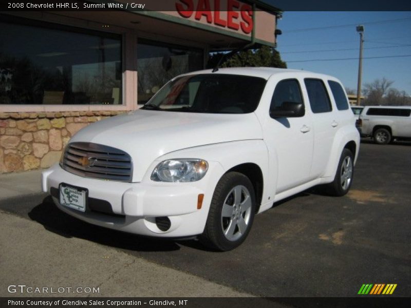 Summit White / Gray 2008 Chevrolet HHR LS