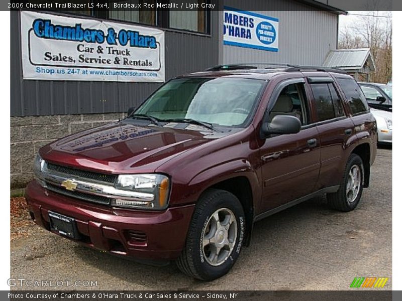 Bordeaux Red Metallic / Light Gray 2006 Chevrolet TrailBlazer LS 4x4