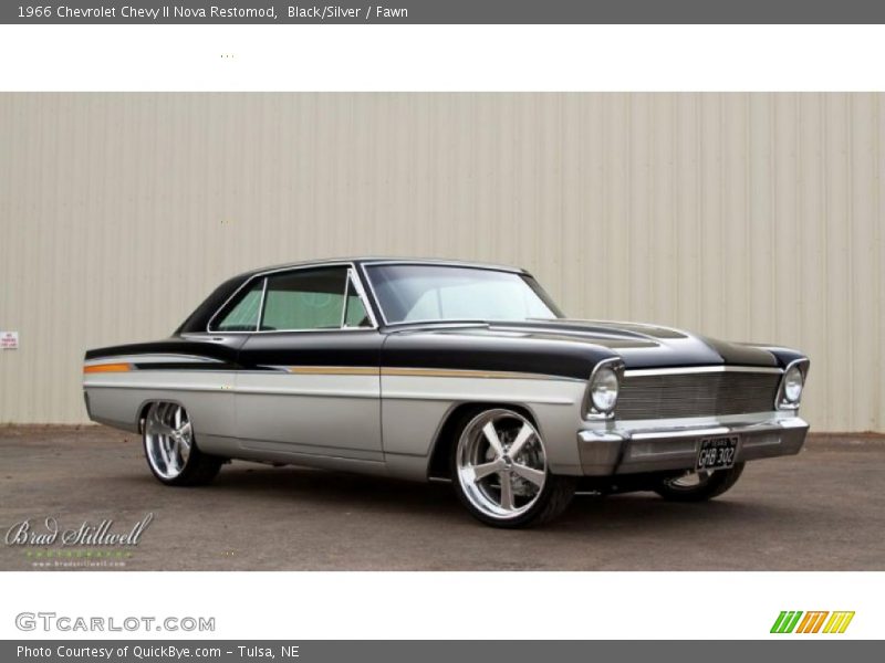 Black/Silver / Fawn 1966 Chevrolet Chevy II Nova Restomod