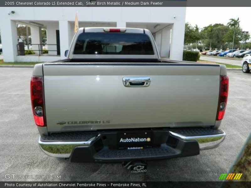 Silver Birch Metallic / Medium Dark Pewter 2005 Chevrolet Colorado LS Extended Cab