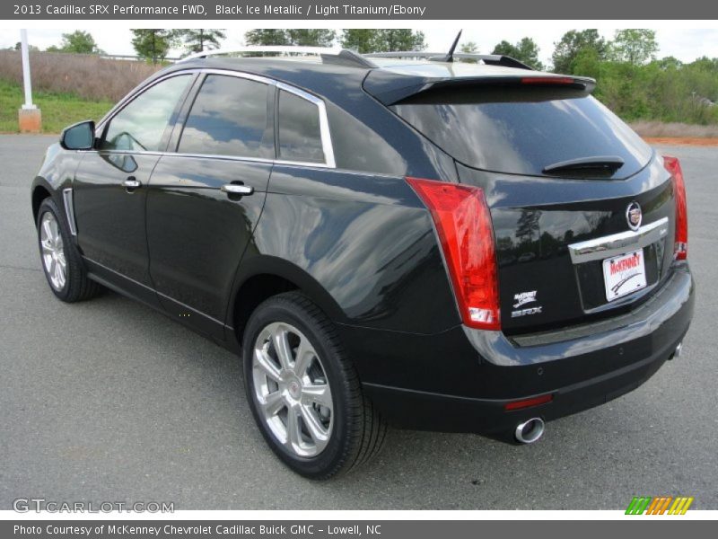 Black Ice Metallic / Light Titanium/Ebony 2013 Cadillac SRX Performance FWD