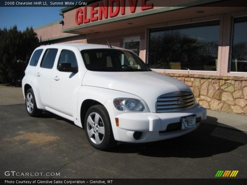 Summit White / Gray 2008 Chevrolet HHR LS