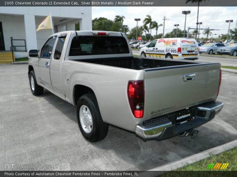 Silver Birch Metallic / Medium Dark Pewter 2005 Chevrolet Colorado LS Extended Cab