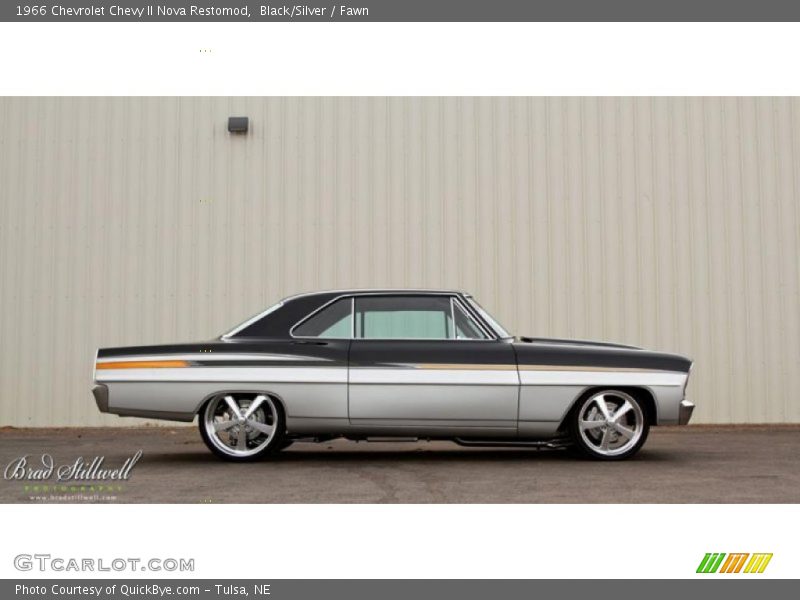Black/Silver / Fawn 1966 Chevrolet Chevy II Nova Restomod