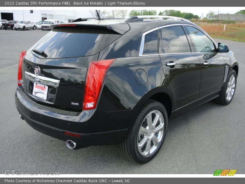 Black Ice Metallic / Light Titanium/Ebony 2013 Cadillac SRX Performance FWD