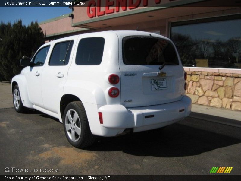 Summit White / Gray 2008 Chevrolet HHR LS