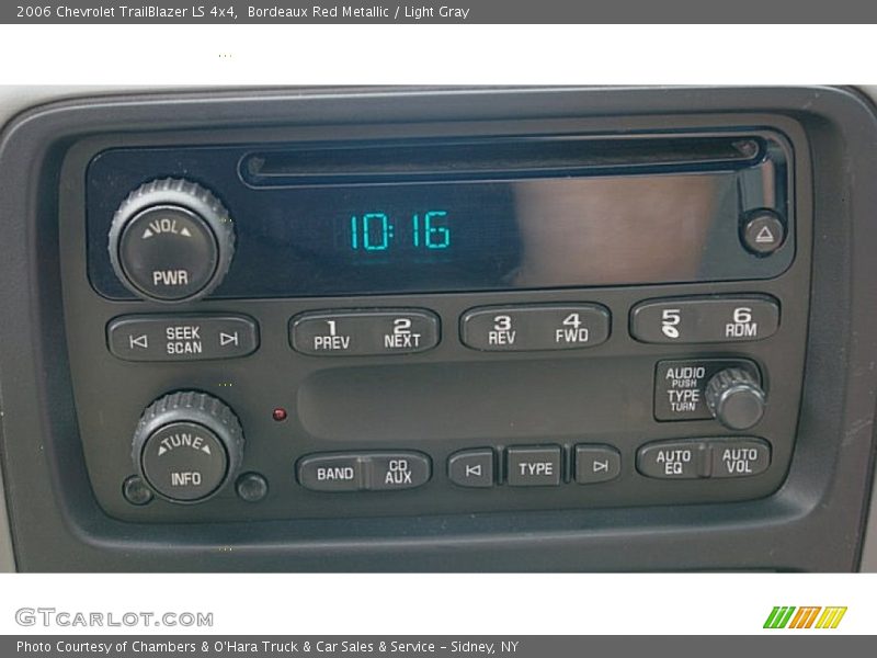 Bordeaux Red Metallic / Light Gray 2006 Chevrolet TrailBlazer LS 4x4