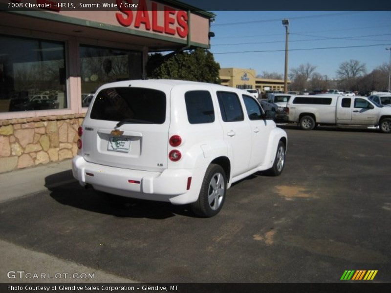 Summit White / Gray 2008 Chevrolet HHR LS