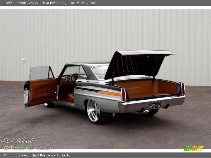 Black/Silver / Fawn 1966 Chevrolet Chevy II Nova Restomod