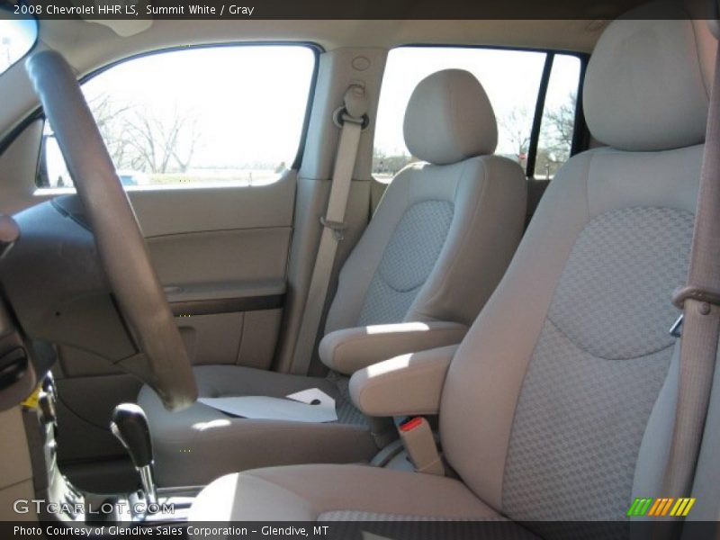 Summit White / Gray 2008 Chevrolet HHR LS