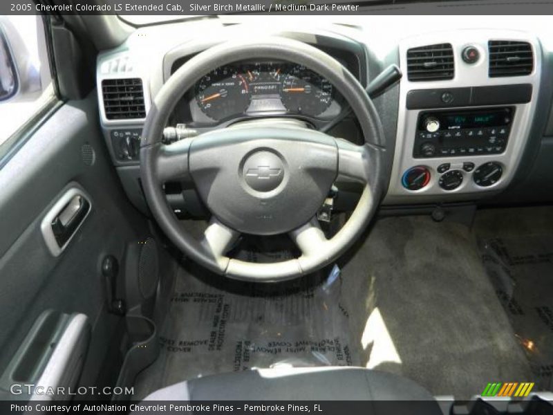 Silver Birch Metallic / Medium Dark Pewter 2005 Chevrolet Colorado LS Extended Cab