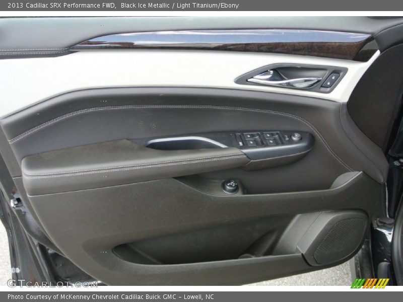 Black Ice Metallic / Light Titanium/Ebony 2013 Cadillac SRX Performance FWD