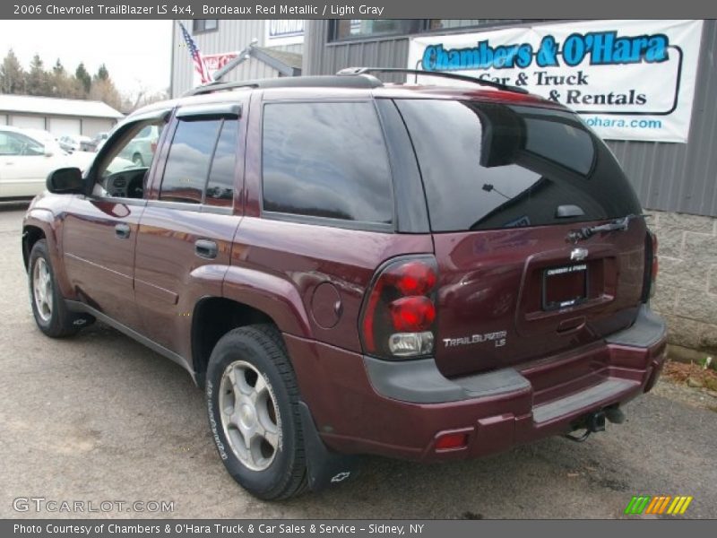 Bordeaux Red Metallic / Light Gray 2006 Chevrolet TrailBlazer LS 4x4