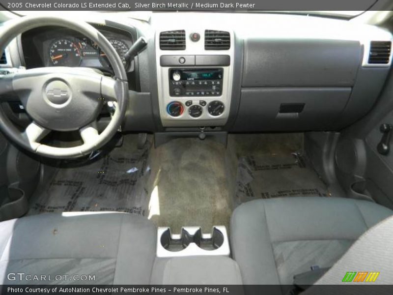 Silver Birch Metallic / Medium Dark Pewter 2005 Chevrolet Colorado LS Extended Cab