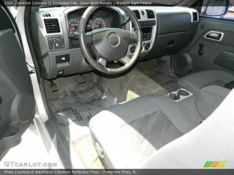 Silver Birch Metallic / Medium Dark Pewter 2005 Chevrolet Colorado LS Extended Cab