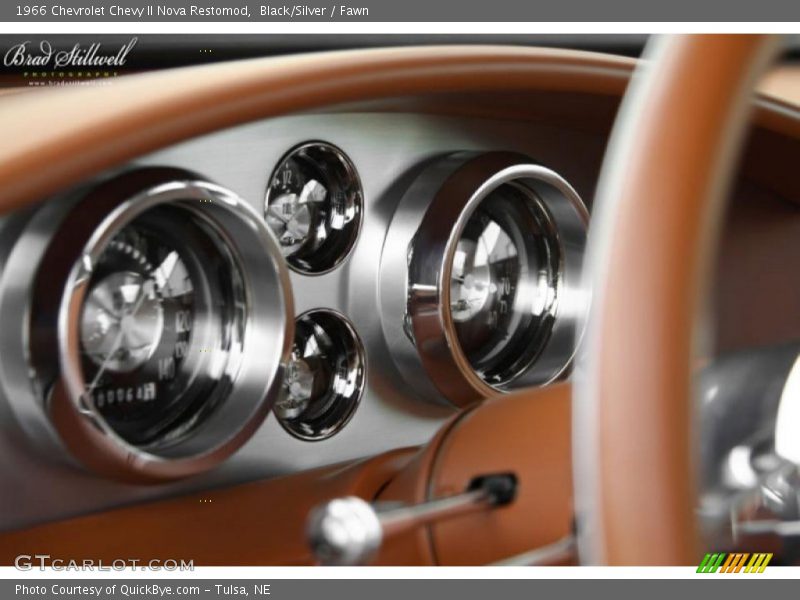 Black/Silver / Fawn 1966 Chevrolet Chevy II Nova Restomod