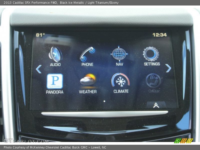 Black Ice Metallic / Light Titanium/Ebony 2013 Cadillac SRX Performance FWD