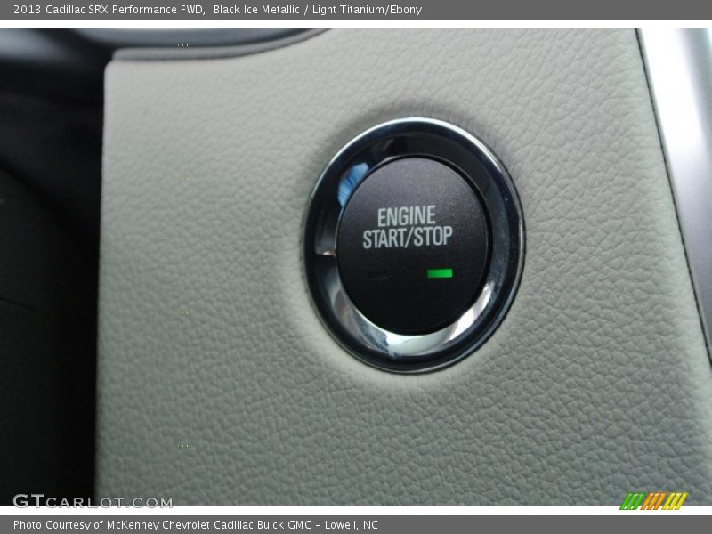 Black Ice Metallic / Light Titanium/Ebony 2013 Cadillac SRX Performance FWD