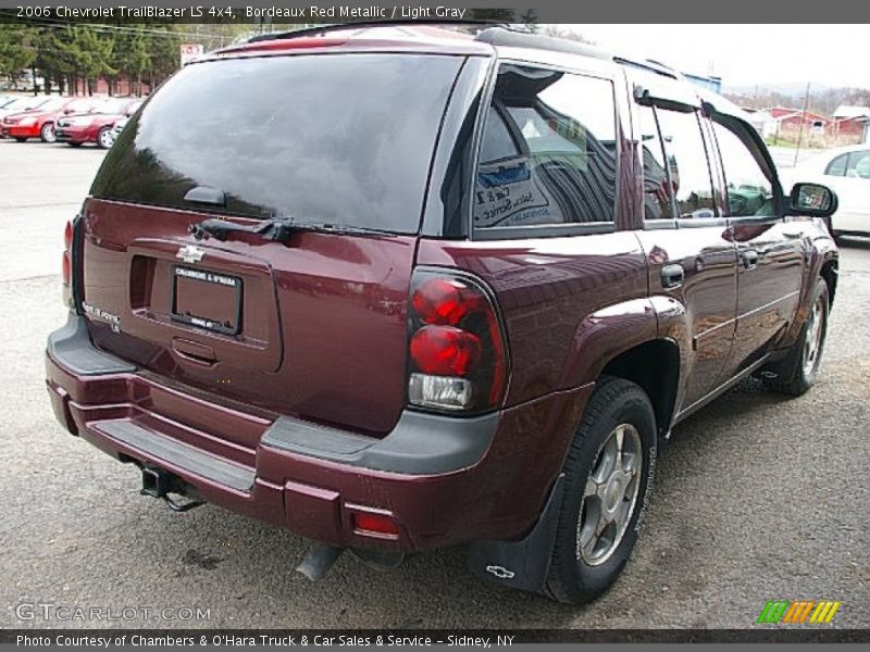 Bordeaux Red Metallic / Light Gray 2006 Chevrolet TrailBlazer LS 4x4