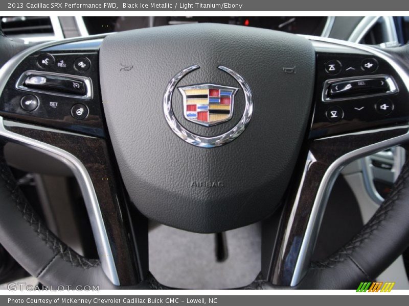 Black Ice Metallic / Light Titanium/Ebony 2013 Cadillac SRX Performance FWD