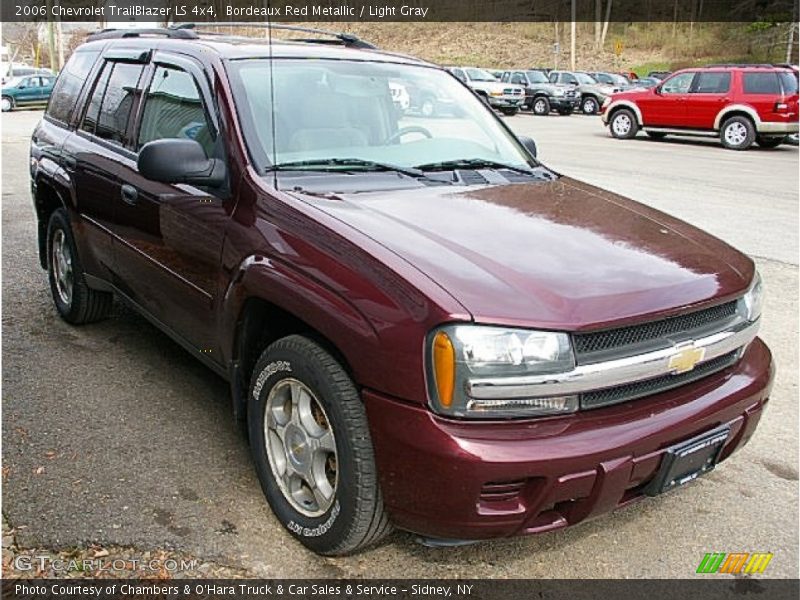 Bordeaux Red Metallic / Light Gray 2006 Chevrolet TrailBlazer LS 4x4